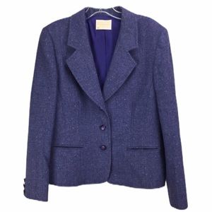 Pendleton Women's Brynn Tweed Wool Blazer